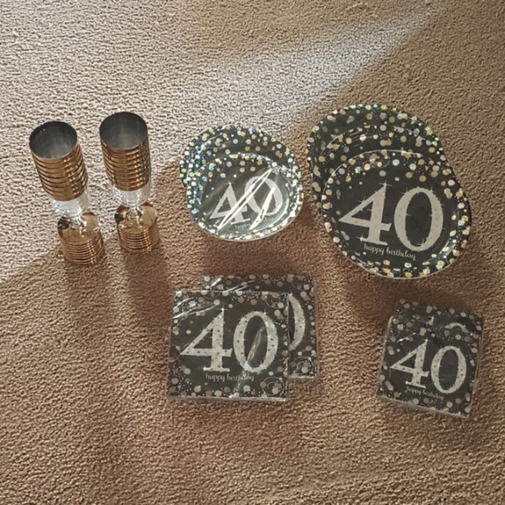 New 40th birthday party pack